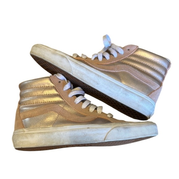 Vans Sk8-Hi Reissue Two-Tone Metallic
Ні Тор Mahogany Rose Size 6.5 - Picture 7 of 9